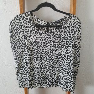 Animal Print Crop Top